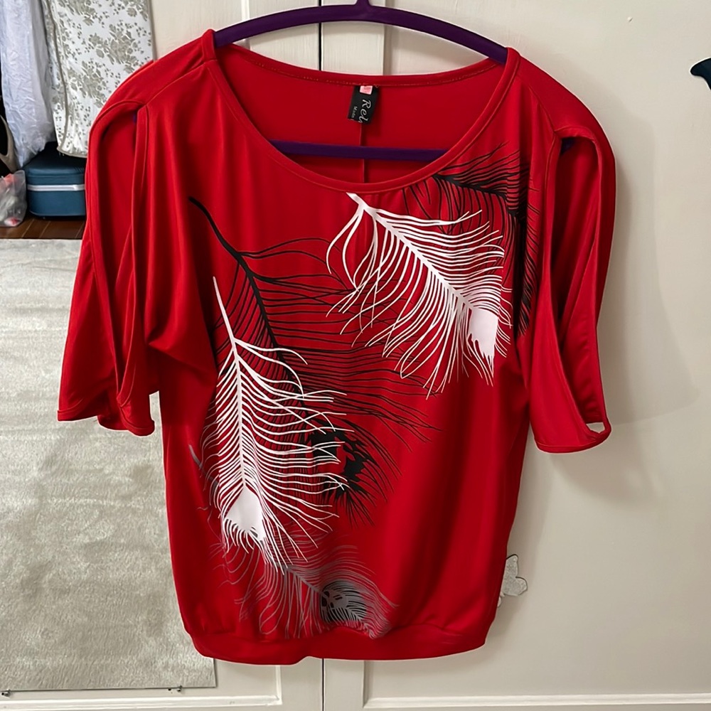 Longline Split Sleeve Shirt
